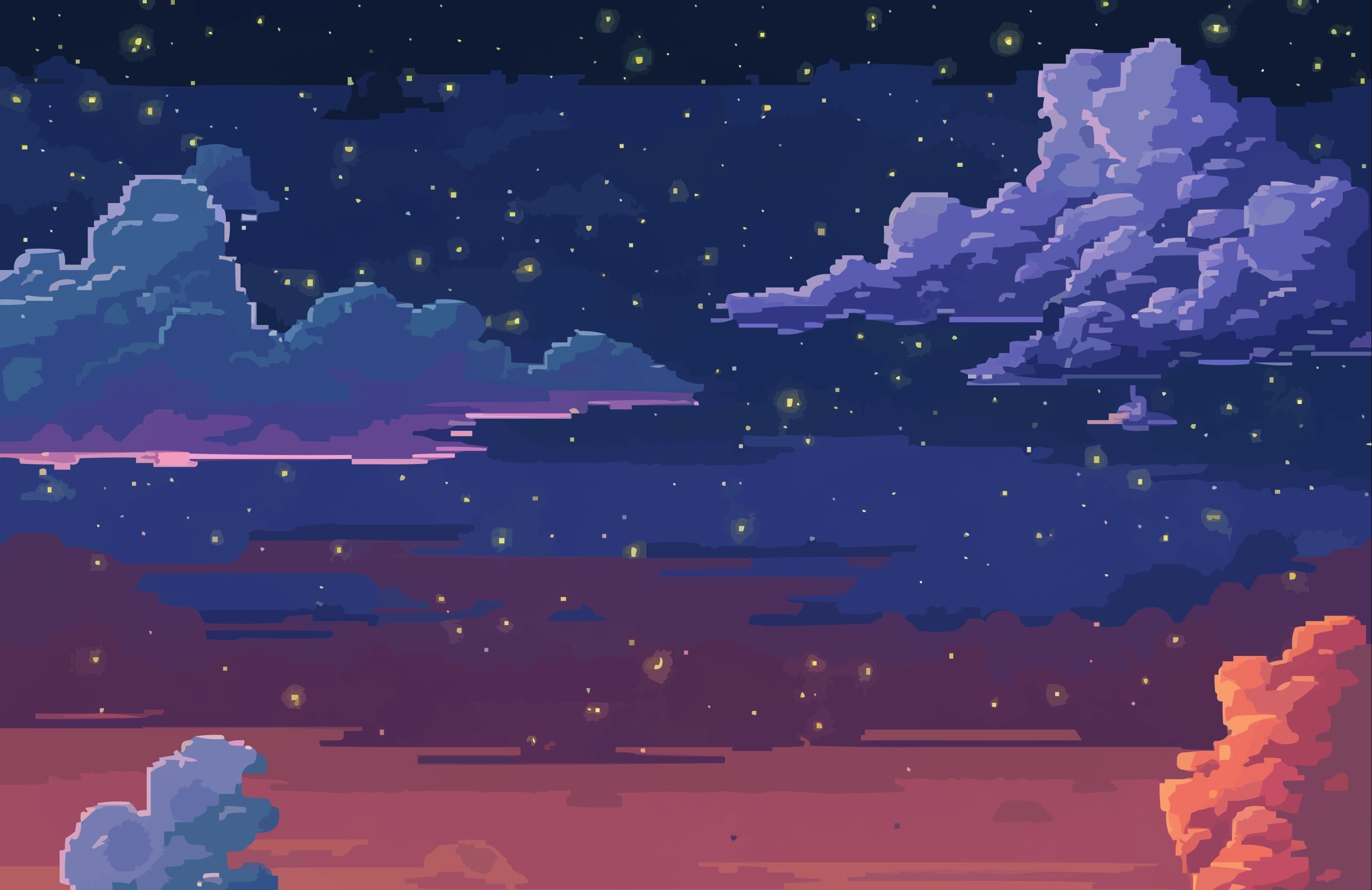 Clouds in the sky